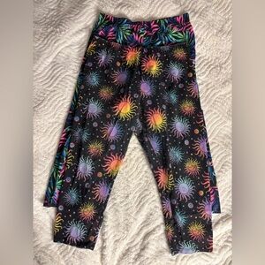 2 Pair Of Capri Leggings